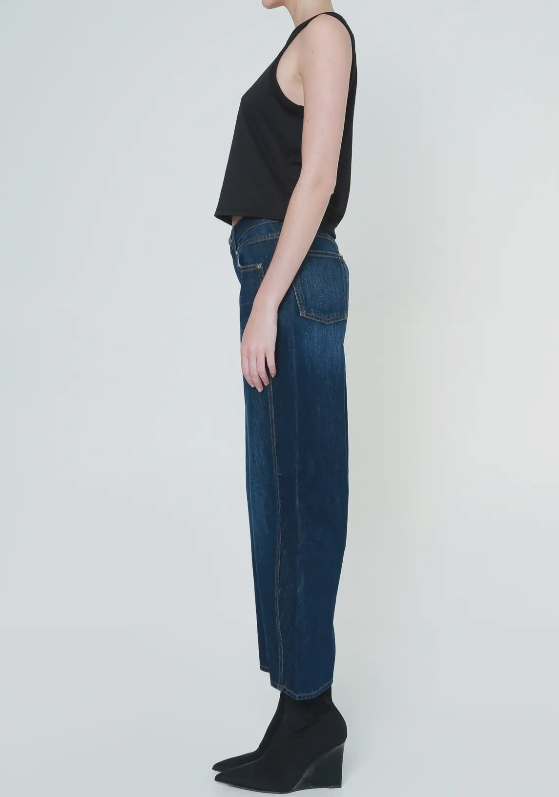 Slung fit jeans by Noend Denim