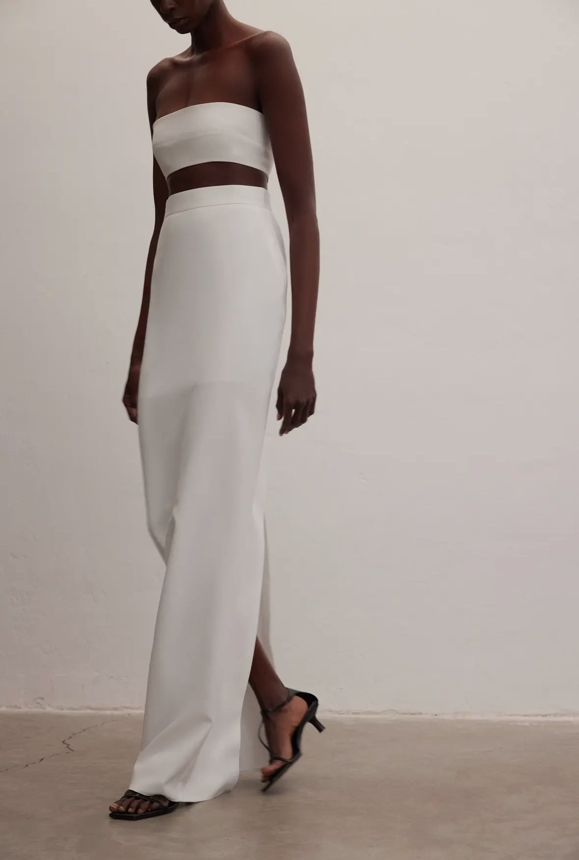 High waisted Pencil long skirt by Le Cre Limited Edition - Dakota Stone Boutique High waisted Pencil long skirt by Le Cre Limited Edition - Dakota Stone Boutique