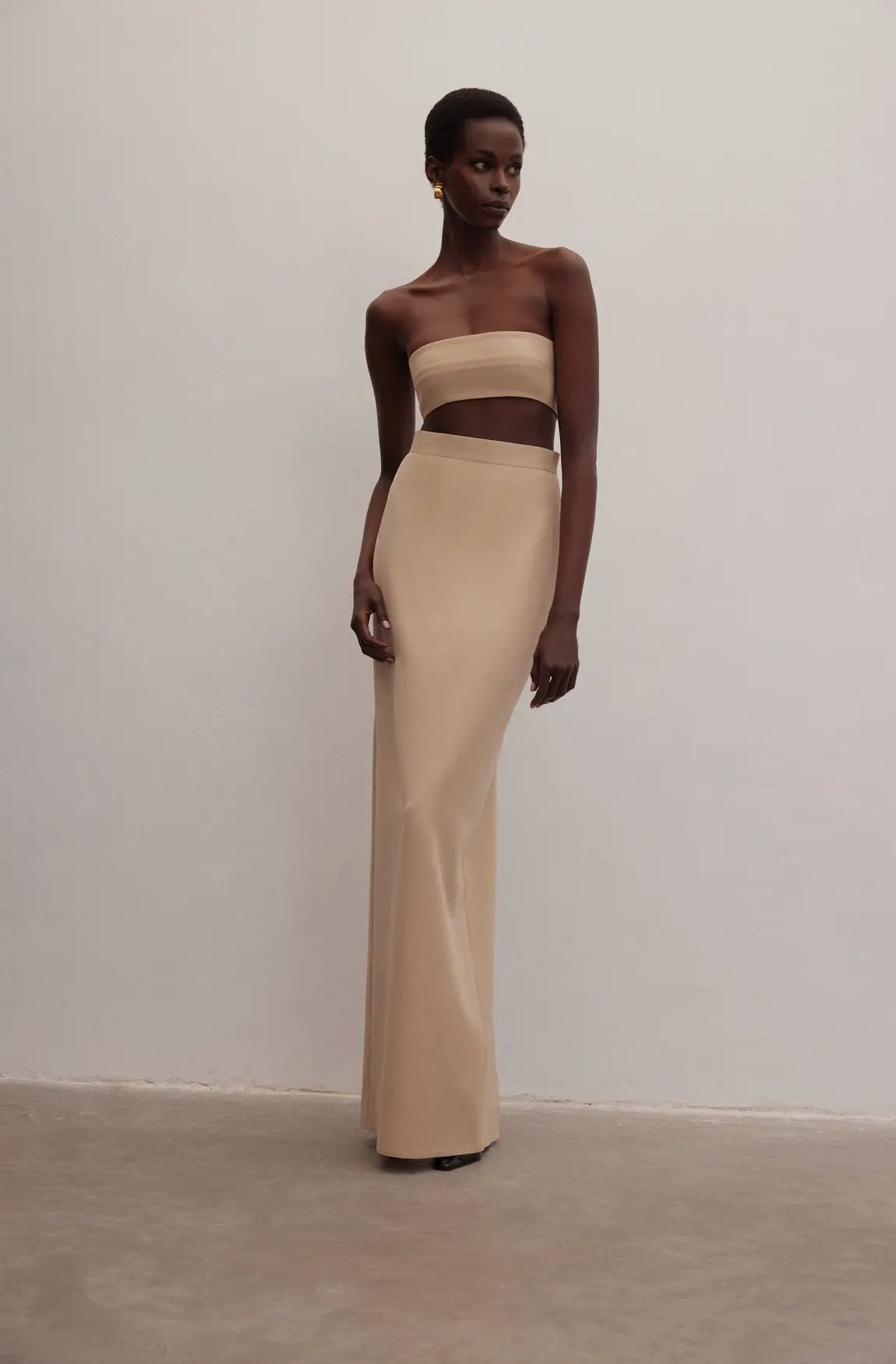 High waisted Pencil long skirt by Le Cre Limited Edition - Dakota Stone Boutique High waisted Pencil long skirt by Le Cre Limited Edition - Dakota Stone Boutique