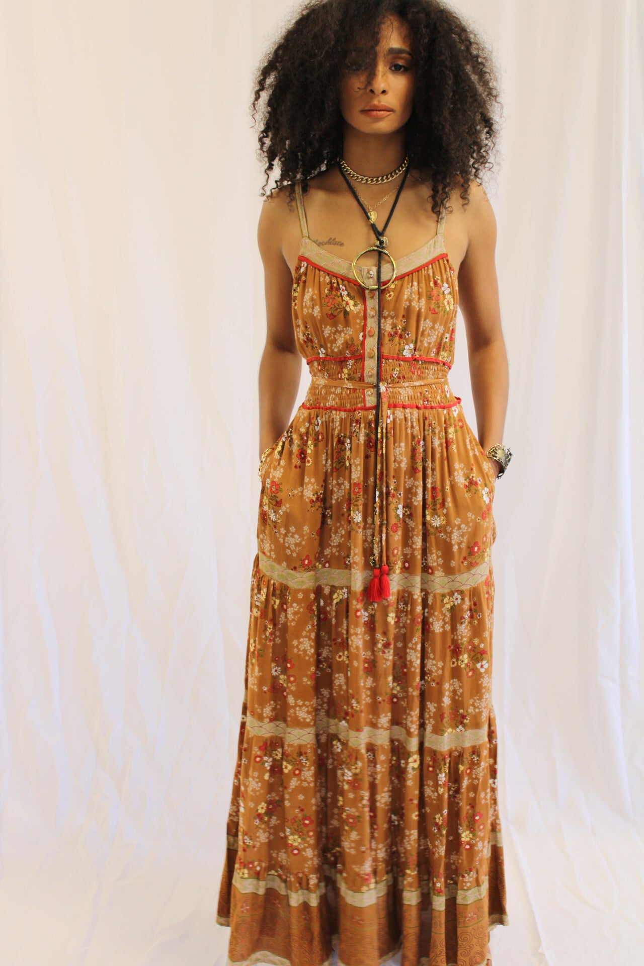 Joanna Boho Maxi Dress