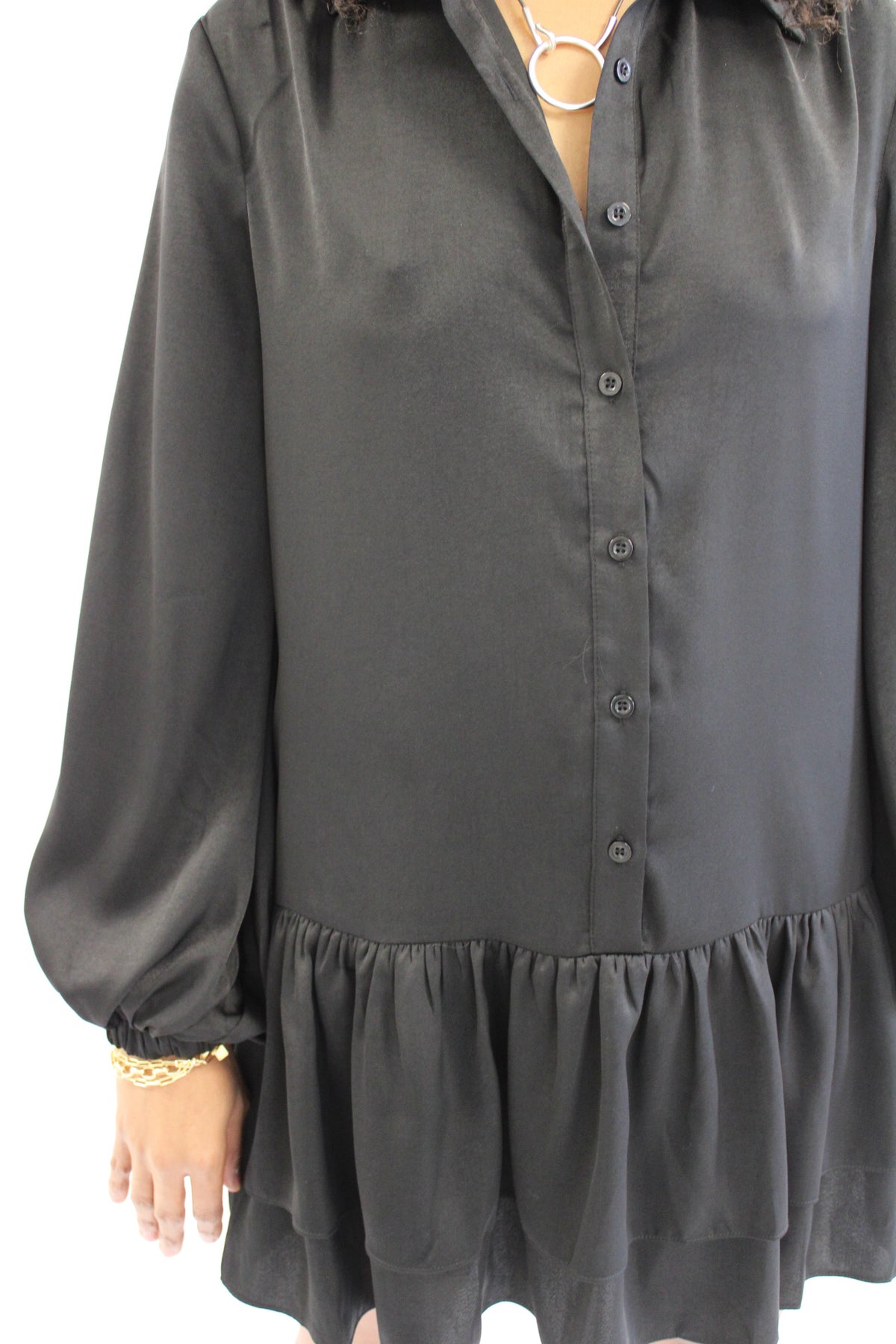 Thalia mini black dress by Uli