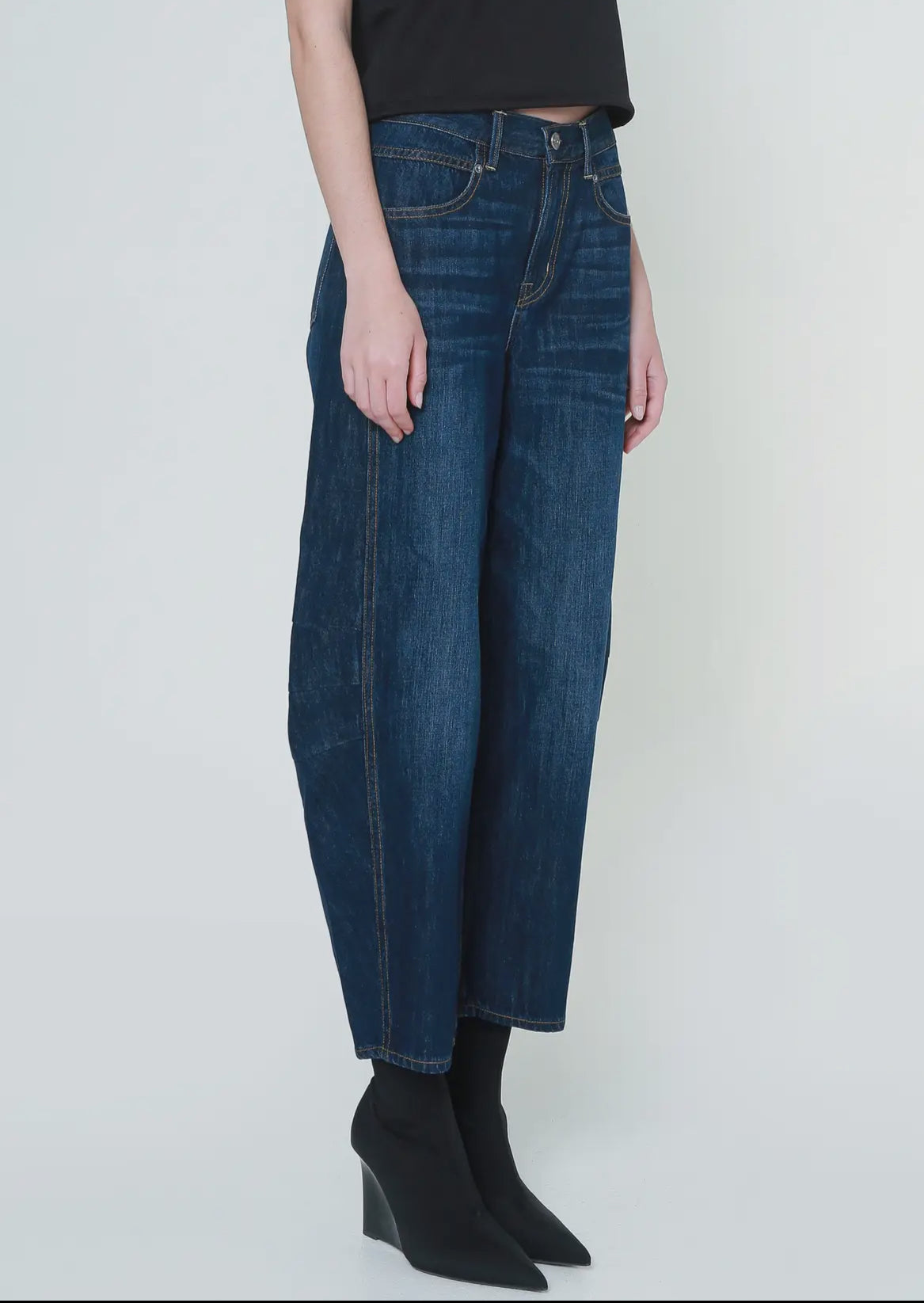 Slung fit jeans by Noend Denim