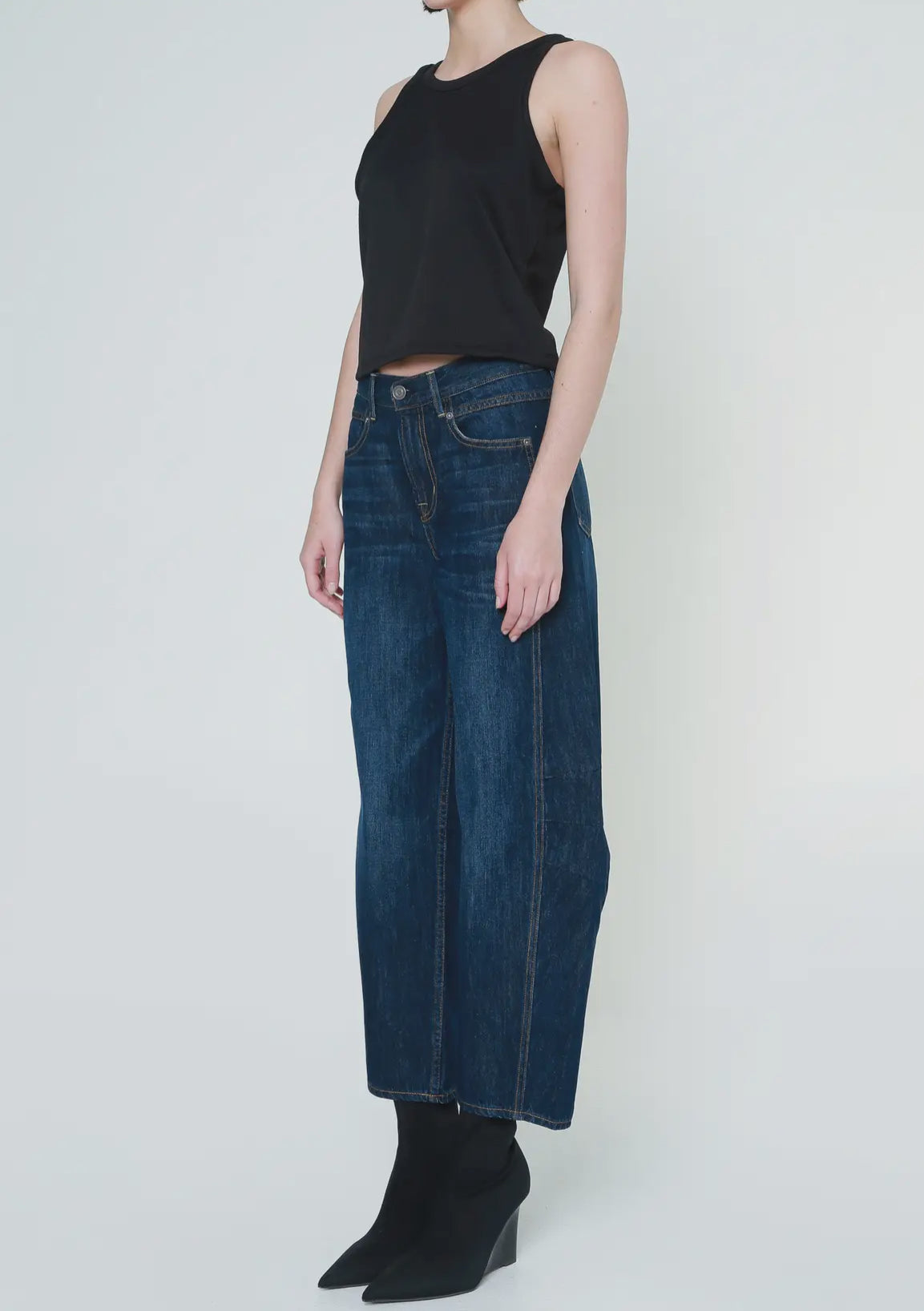 Slung fit jeans by Noend Denim