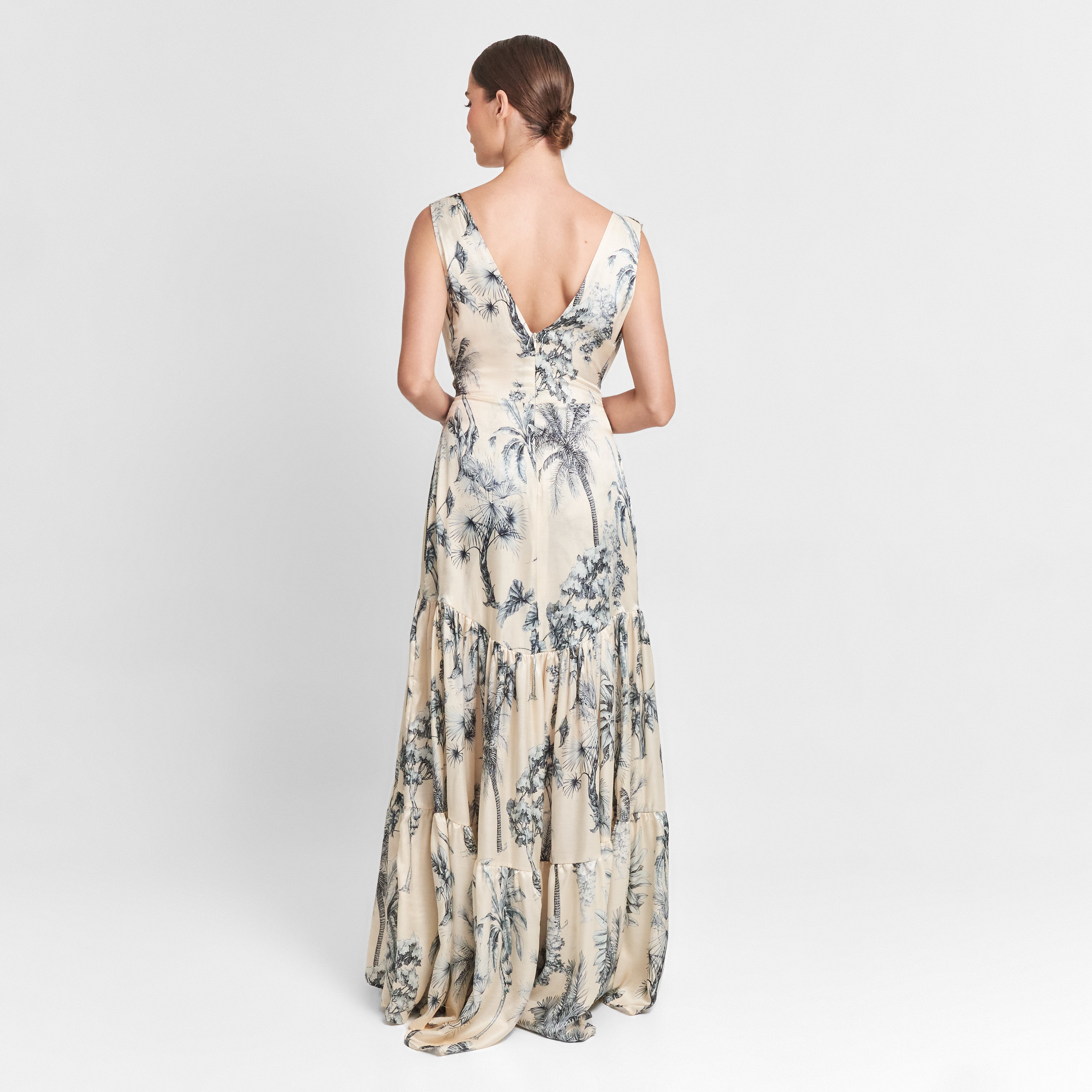 Grasse maxi floral dress by Aguaclara - Dakota Stone Boutique Grasse maxi floral dress by Aguaclara - Dakota Stone Boutique
