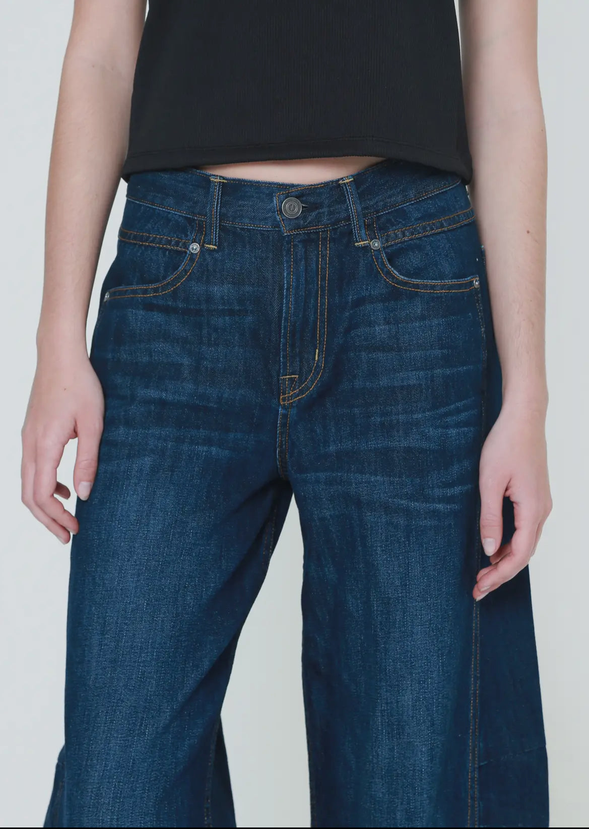 Slung fit jeans by Noend Denim