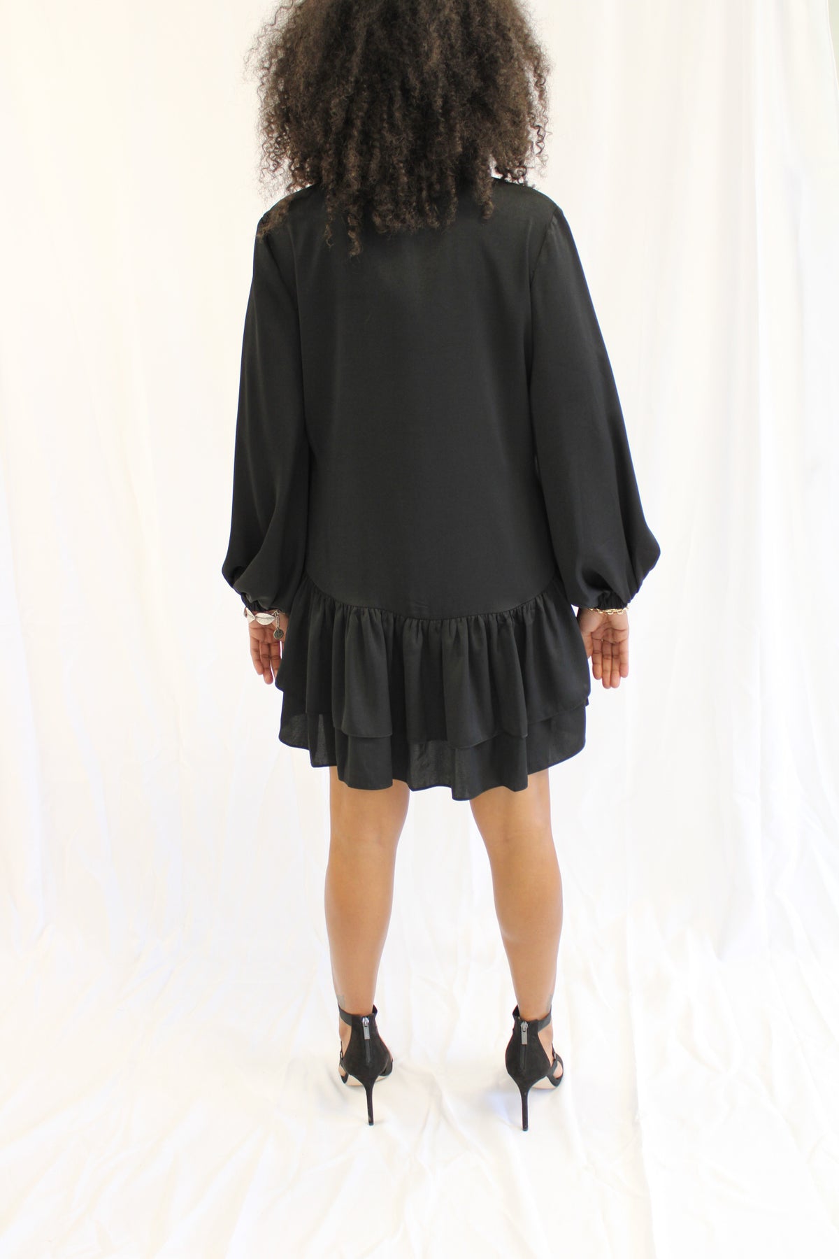 Thalia mini black dress by Uli