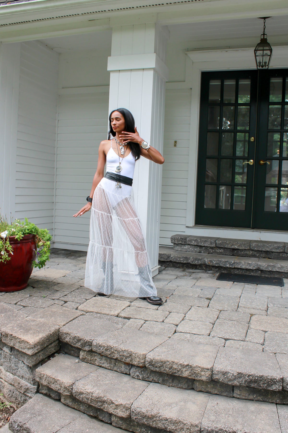 Swiss Dot Tulle Skirt (Online Only)