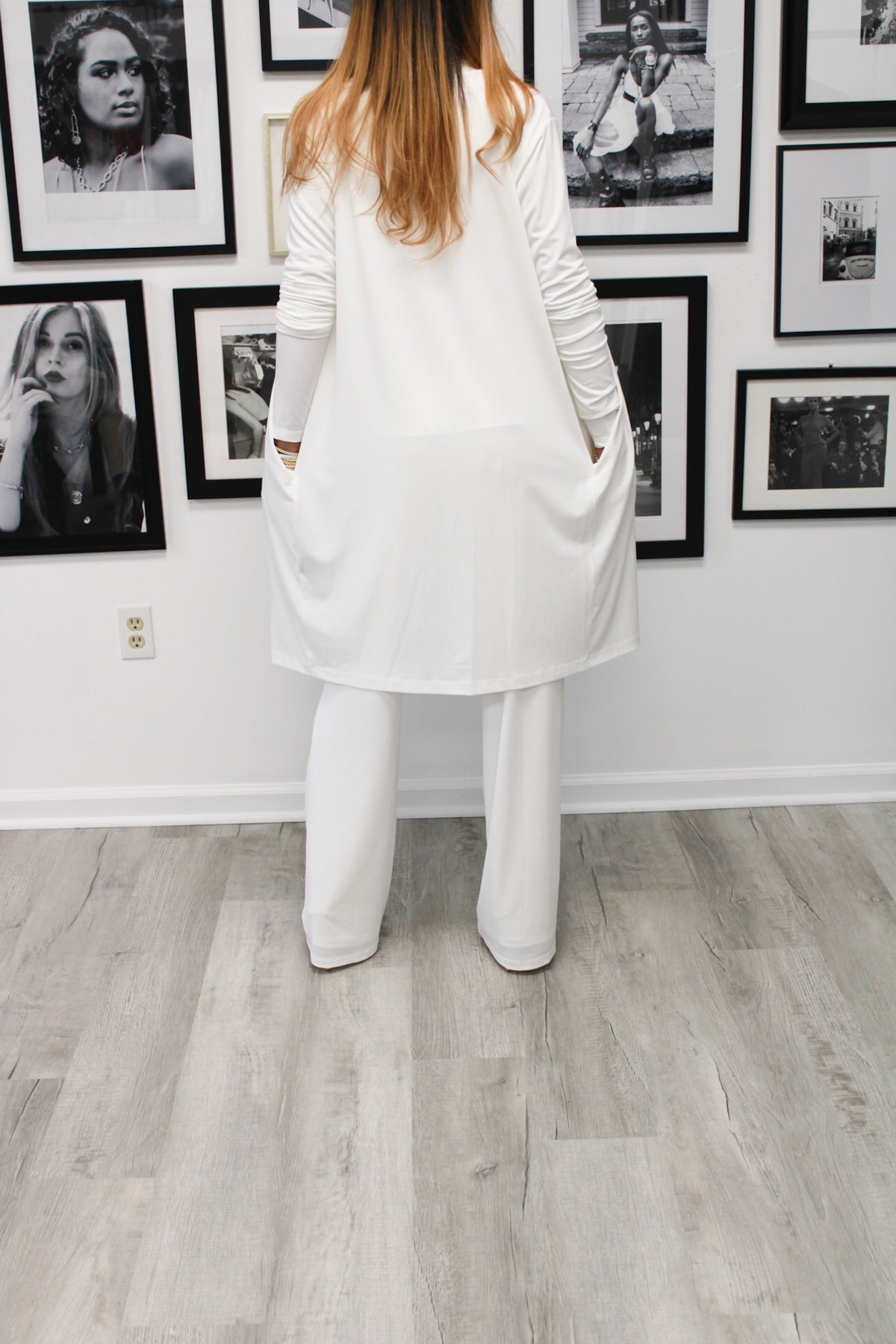 Long Knit Jersey Cardigan by Joeffer Caoc