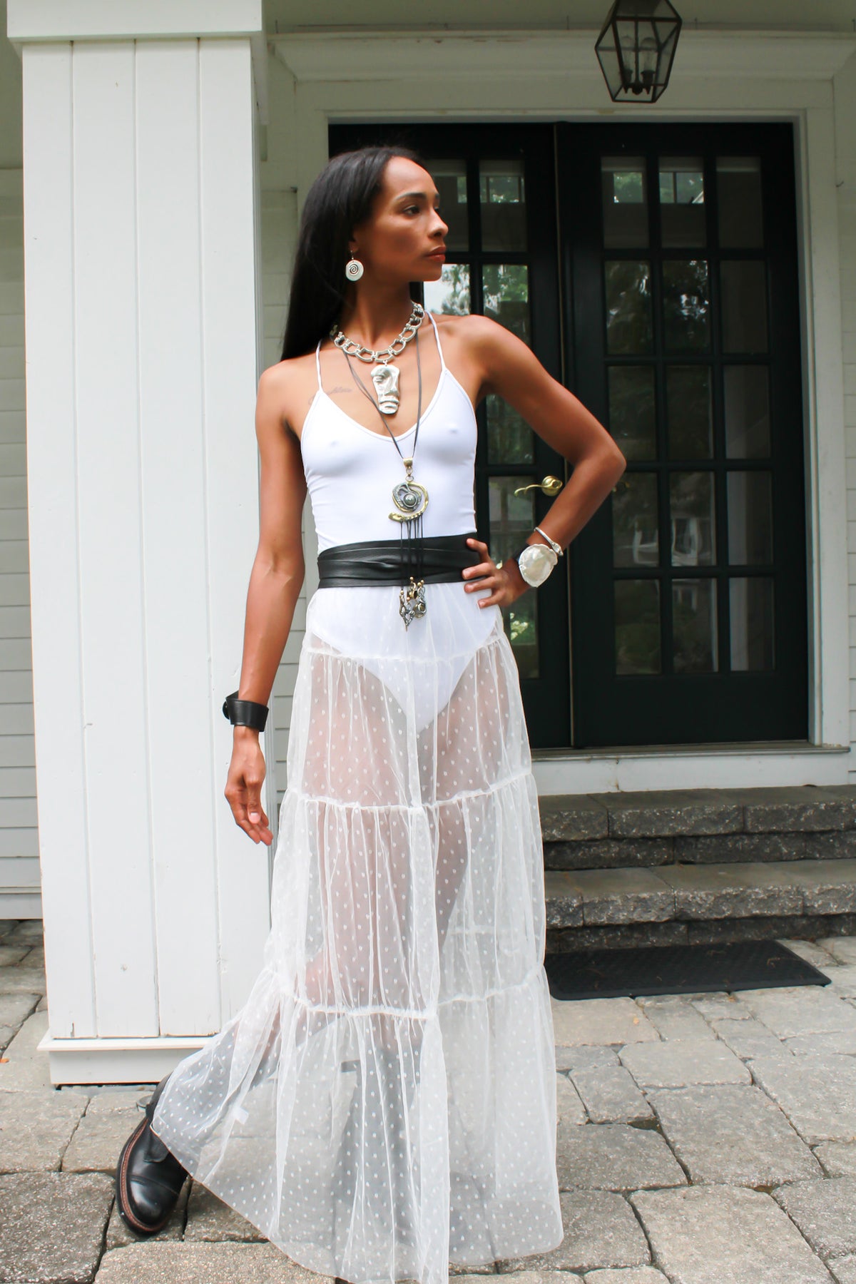 Swiss Dot Tulle Skirt (Online Only)