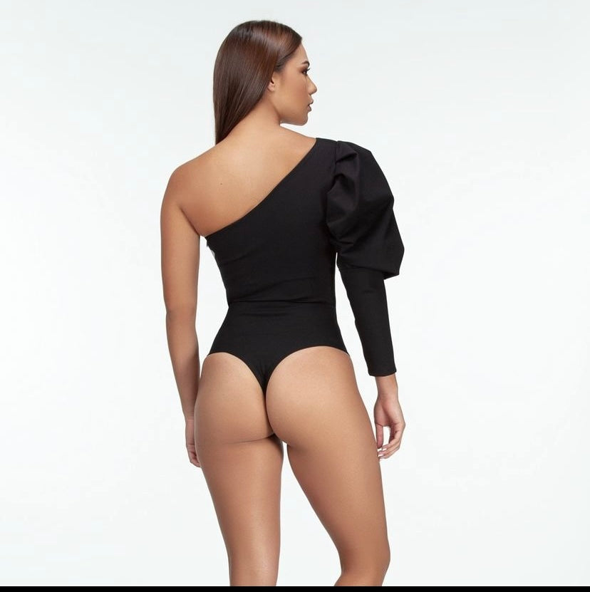 Voluminous Puff Sleeve Body Suit by Adriana Contreras