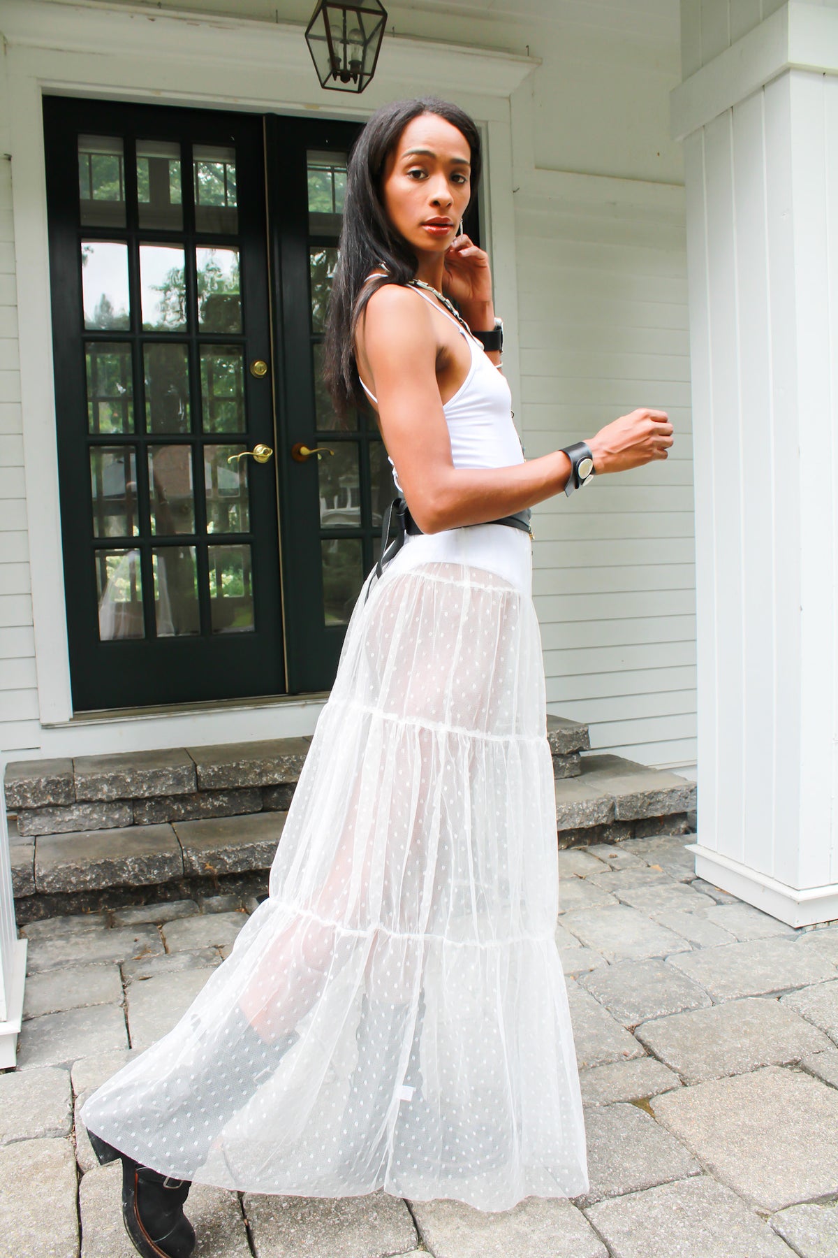 Swiss Dot Tulle Skirt (Online Only)