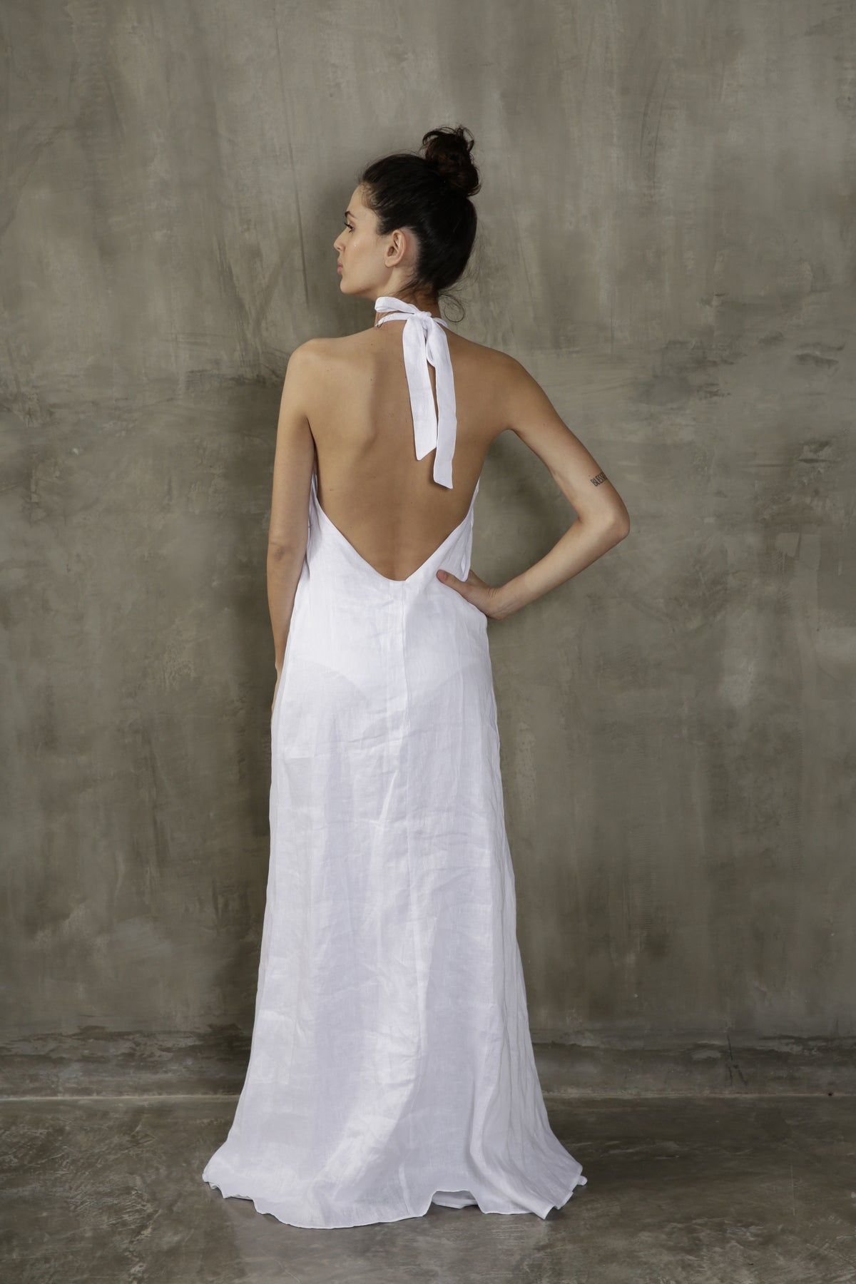 Asta Linen Maxi Dress by S-Mode